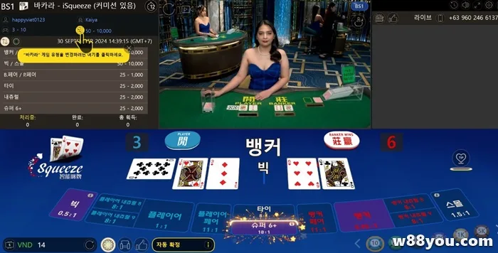 베팅 진행