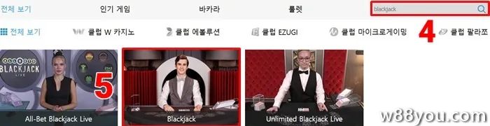 온라인 카지노와 블랙잭 카드 게임 선택