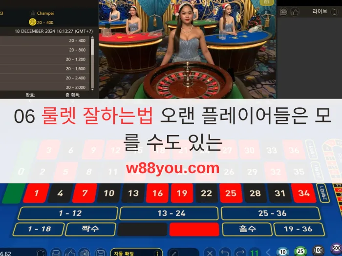 06 룰렛 잘하는법 오랜 플레이어들은 모를 수도 있는